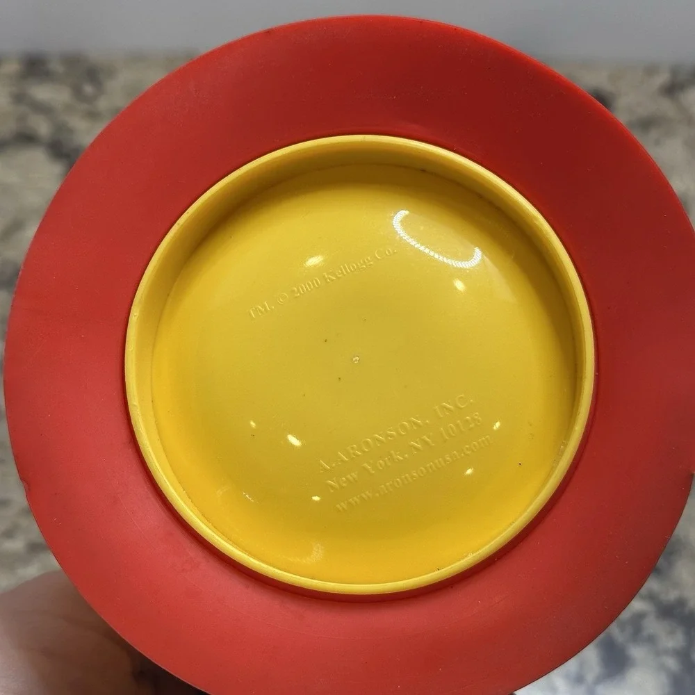 Kelloggs Corn Flakes VTG Advertising Rooster Bowl Cornelius the Aronson NY 2000